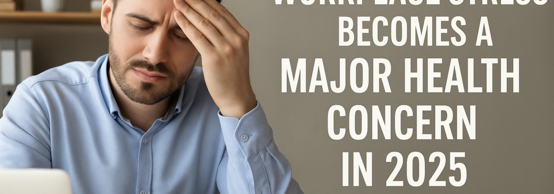 Workplace Stress Becomes a Major Health Concern in 2025