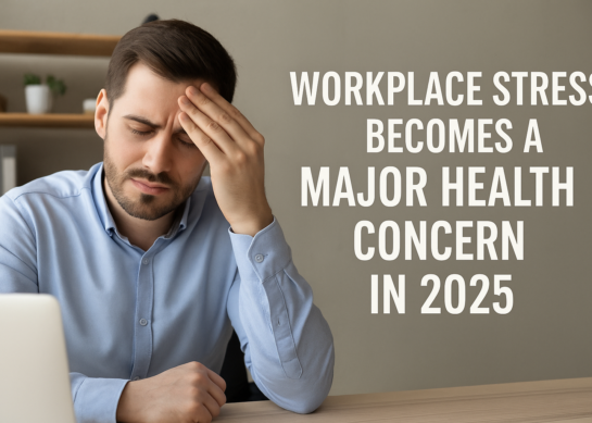 Workplace Stress Becomes a Major Health Concern in 2025