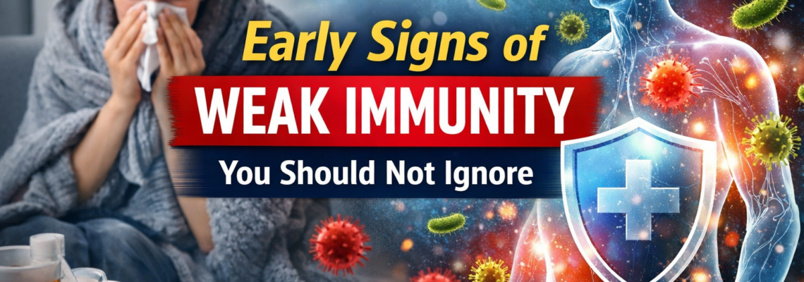7 Early Signs of Weak Immunity You Should Not Ignore