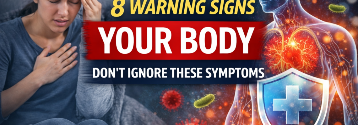 8 Warning Signs Your Body Is Trying to Tell You Something (Don’t Ignore These Symptoms)