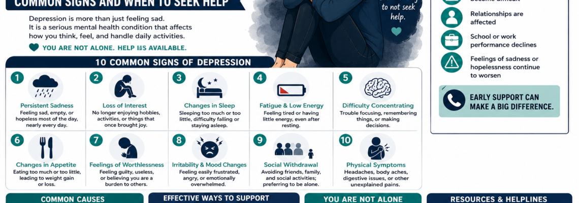 10 Depression Awareness: Common Signs and When to Seek Help