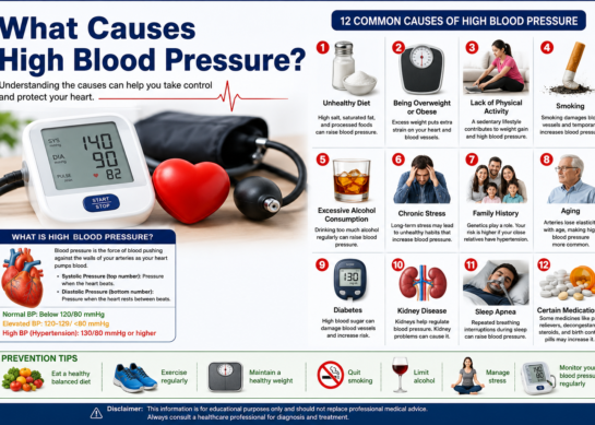 What Causes High Blood Pressure?