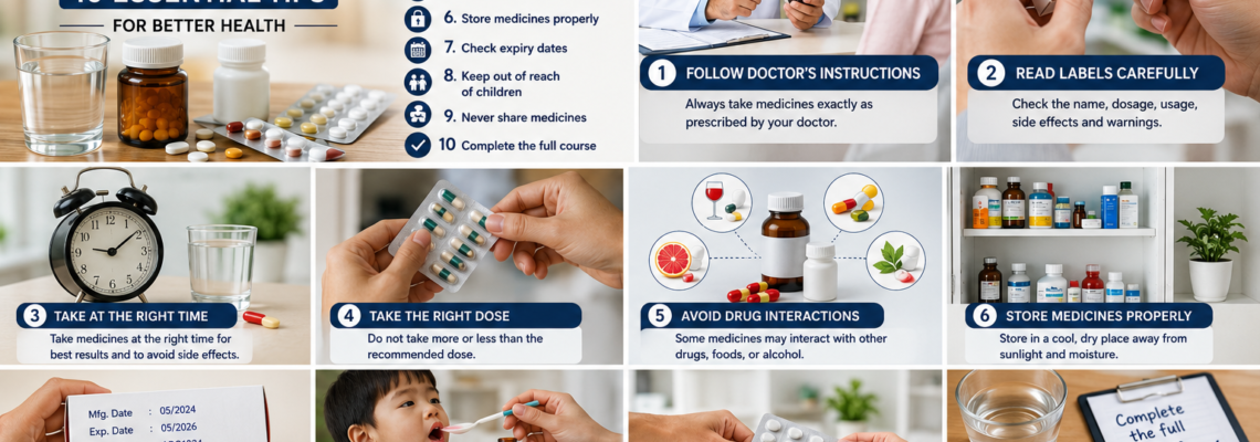 How to Take Medicines Safely: A Complete Guide