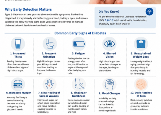 10 Early Signs of Diabetes You Should Never Ignore
