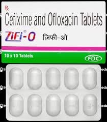 Zifi O 200mg Tablet – Cefixime and Ofloxacin antibiotic for bacterial infection treatment